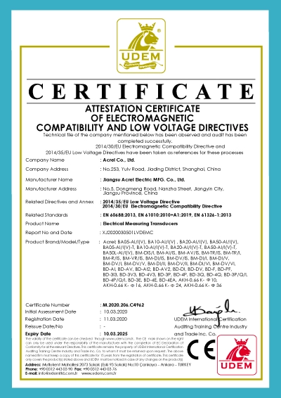 ce for bdbm current transducer